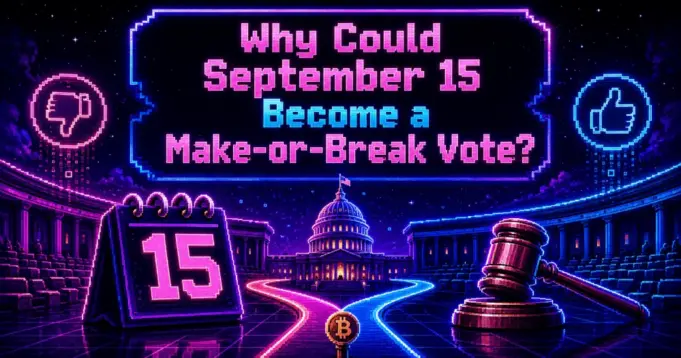 CLARITY Act Faces Crucial Senate Vote on Sept 15