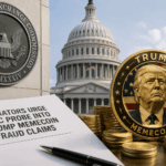 Senators urge SEC probe into Trump memecoin fraud claims