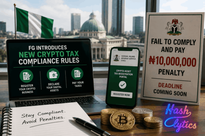 Nigeria's New Crypto Tax Rules: Register or Pay ₦10M Nigeria's New Crypto Tax Rules: Register or Pay ₦10M