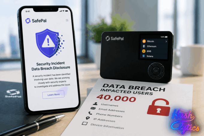 SafePal discloses breach impacting 40,000 users’ data