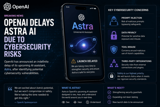 OpenAI Delays Astra AI Due to Cybersecurity Risks