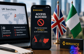 Binance Blocks A7 Nigeria as UK Sanctions Widen Net Binance Blocks A7 Nigeria as UK Sanctions Widen Net