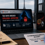 French Tax Breach Exposes 678K Amid Rising Crypto Attacks