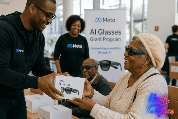 Meta Donates 15,000 AI Glasses to Visually Impaired Adults