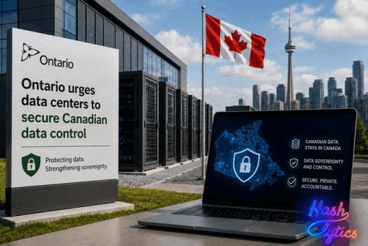 Ontario urges data centers to secure Canadian data control Ontario urges data centers to secure Canadian data control
