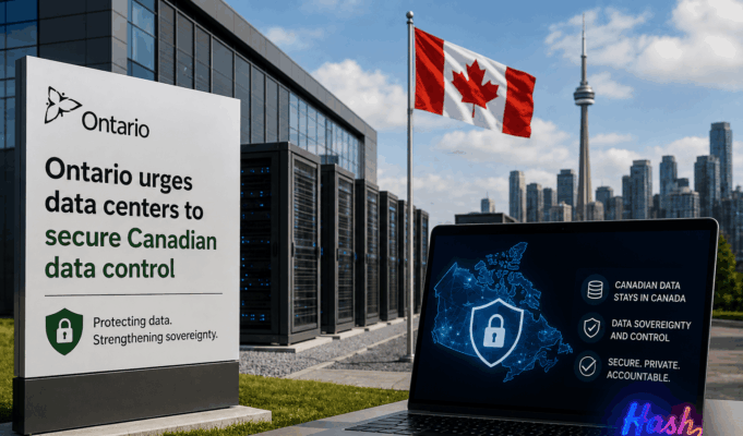 Ontario urges data centers to secure Canadian data control Ontario urges data centers to secure Canadian data control