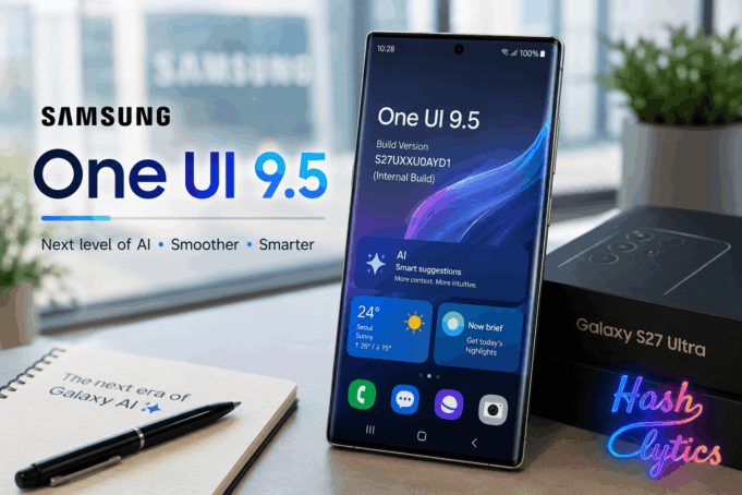 Samsung One UI 9.5 surfaces on Galaxy S27 Ultra builds
