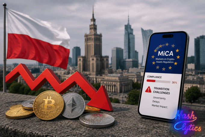 Poland’s Crypto Sector Falters Amid MiCA Transition Woes
