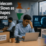 India Telecom Hiring Slows as AI Reshapes Workforce