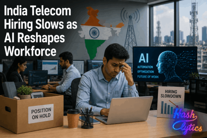 India Telecom Hiring Slows as AI Reshapes Workforce