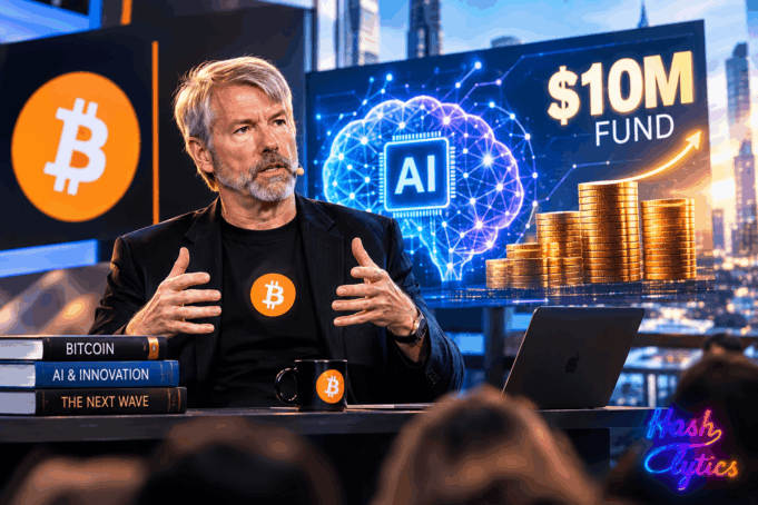 Saylor Proposes Tokens Fund 10 Million New AI Companies