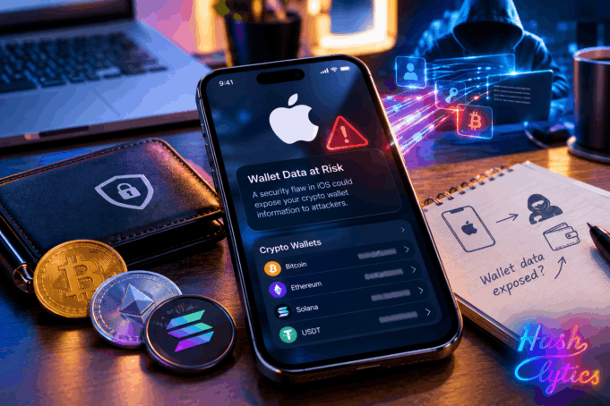 iPhone iOS flaw exposes crypto wallets to data theft