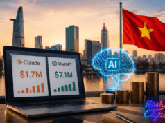 Vietnam’s AI Spending: $1.7M on Claude, $7.1M on ChatGPT Vietnam’s AI Spending: $1.7M on Claude, $7.1M on ChatGPT
