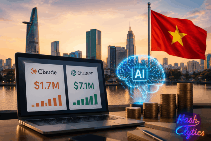 Vietnam’s AI Spending: $1.7M on Claude, $7.1M on ChatGPT Vietnam’s AI Spending: $1.7M on Claude, $7.1M on ChatGPT