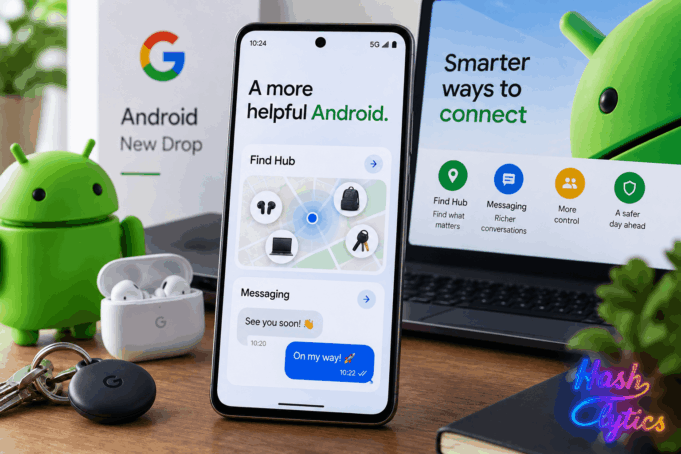 Google’s New Android Drop Enhances Find Hub & Messaging