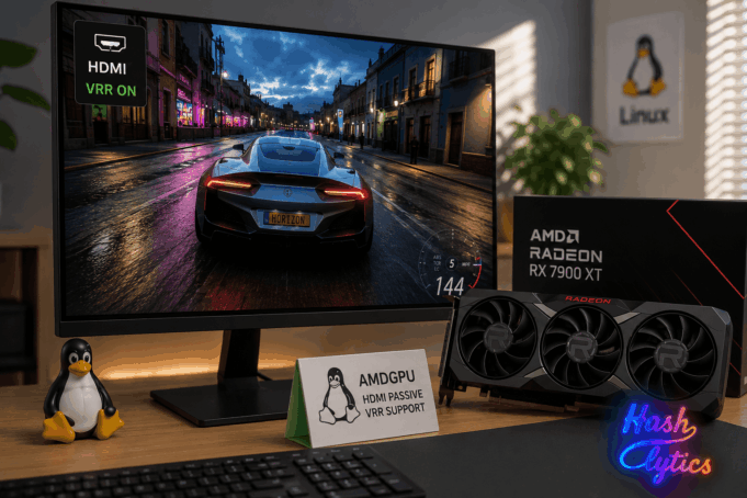 AMDGPU Linux Driver Gains HDMI Passive VRR Support