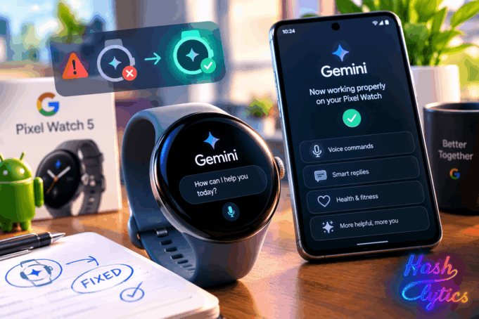 Google Fixes Gemini AI Failure on Pixel Watch 5 Devices Google Fixes Gemini AI Failure on Pixel Watch 5 Devices