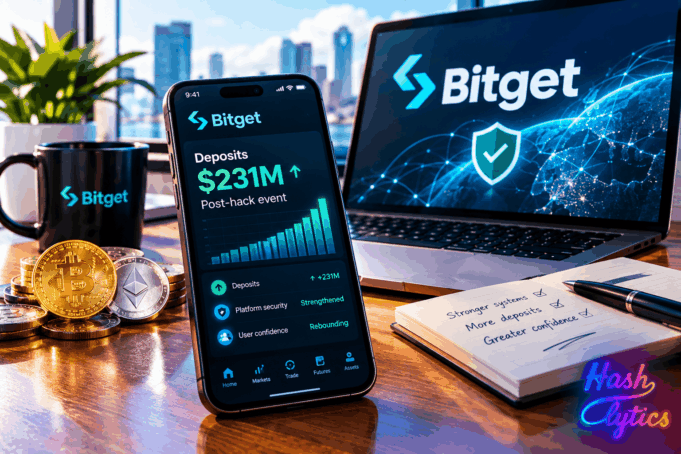 Bitget Reports $231M in Deposits Post-Hack Event
