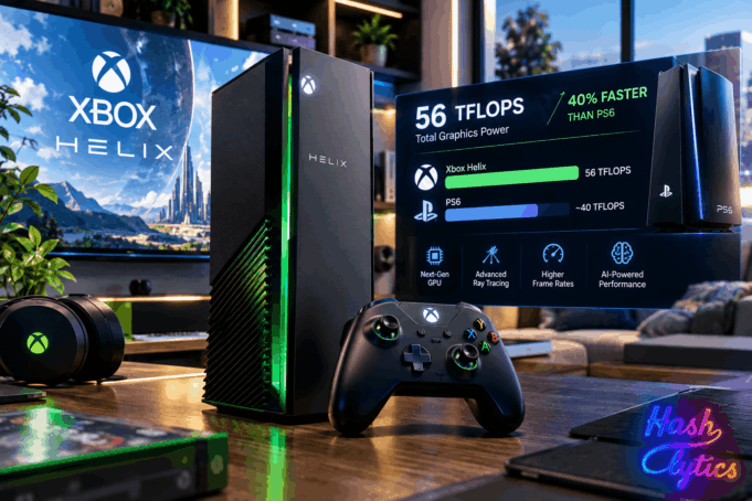 Xbox Helix Tapes Out, 40% Faster Than PS6 at 56 TFLOPS Xbox Helix Tapes Out, 40% Faster Than PS6 at 56 TFLOPS