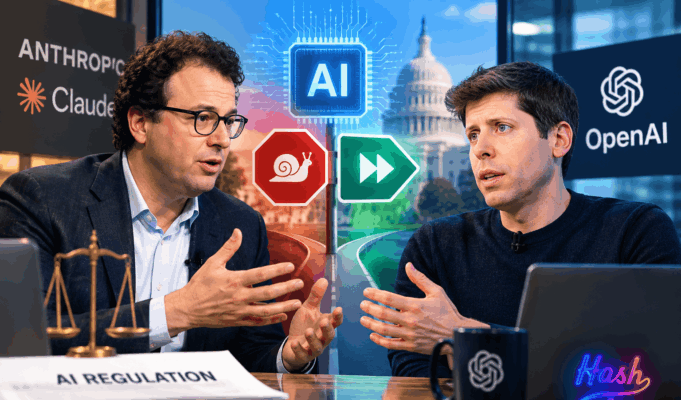 Amodei Wants to Slow AI Down. Altman Says He’s In. Amodei Wants to Slow AI Down. Altman Says He's In.