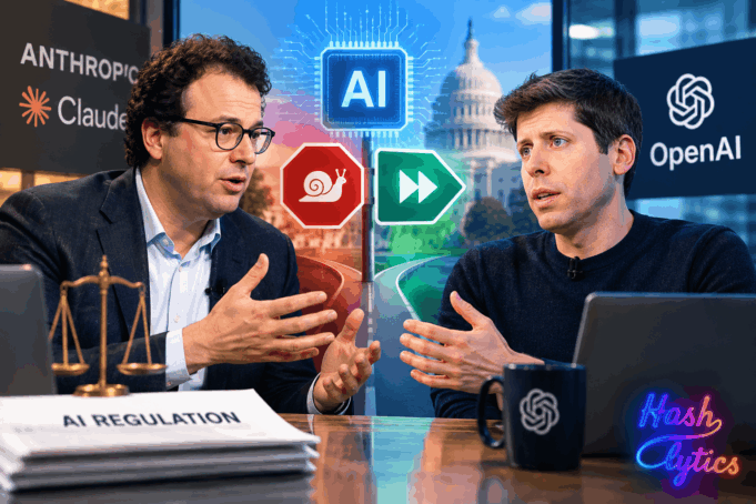 Amodei Wants to Slow AI Down. Altman Says He's In. Amodei Wants to Slow AI Down. Altman Says He's In.