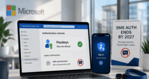 Microsoft Entra ID Defaults Passkeys, Ends SMS Auth by 2027 Microsoft Entra ID Defaults Passkeys, Ends SMS Auth by 2027