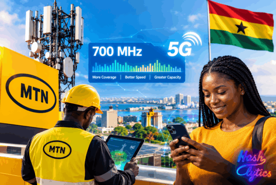 MTN Ghana secures 700 MHz spectrum for 5G rollout MTN Ghana secures 700 MHz spectrum for 5G rollout