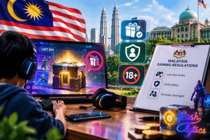 Malaysia proposes new gaming rules for loot boxes and child safety
