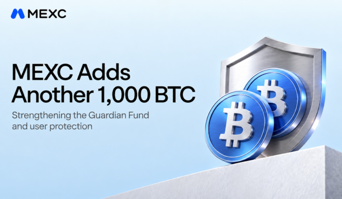 MEXC adds 1,000 BTC to Guardian Fund for user protection