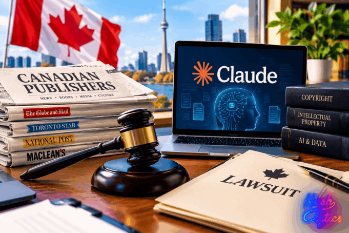 Canadian Publishers Sue Anthropic Over Claude AI Training