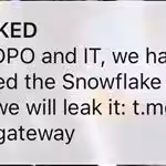 ASOS customers get “hacked” message via Snowflake breach