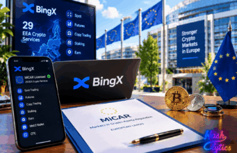 BingX EU secures MiCAR license for 29 EEA crypto services BingX EU secures MiCAR license for 29 EEA crypto services