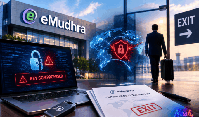 eMudhra Exits Global TLS Market After Key Compromise eMudhra Exits Global TLS Market After Key Compromise