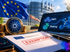 Cardano Seeks EU Exemption for DeFi and Staking Cardano Seeks EU Exemption for DeFi and Staking