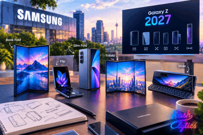 Samsung plans 6 Galaxy Z phones in 2027, including a slide model