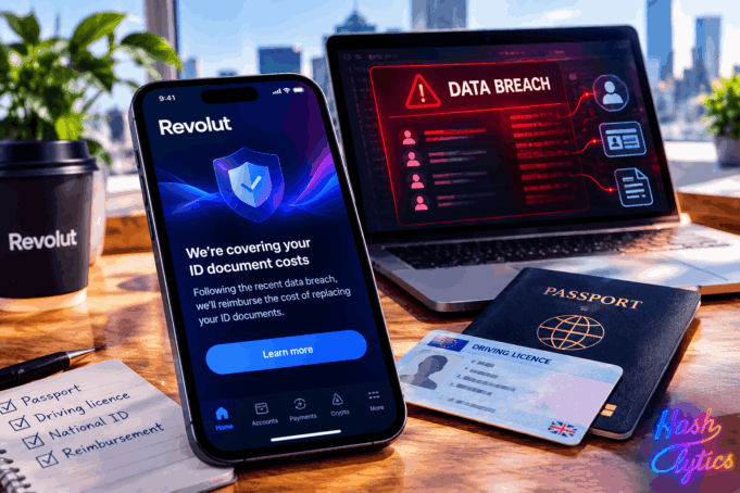 Revolut to Pay ID Document Costs After Data Breach
