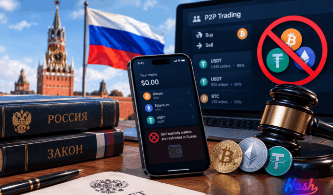 Russia Bans P2P Crypto Trading & Self-Custody Wallets Russia Bans P2P Crypto Trading & Self-Custody Wallets