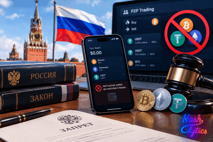 Russia Bans P2P Crypto Trading & Self-Custody Wallets Russia Bans P2P Crypto Trading & Self-Custody Wallets