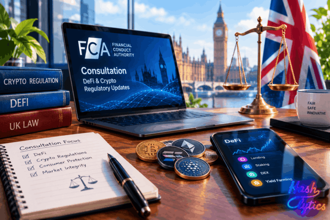 UK Regulator Consults on DeFi & Crypto Law Updates