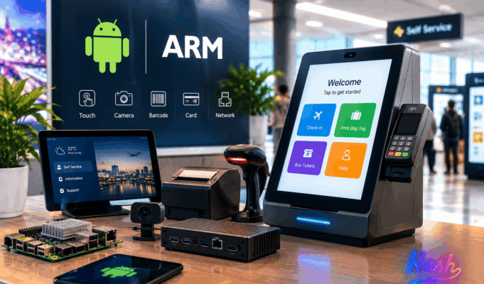 Android & ARM Redefine Kiosk I/O Beyond USB PCs Android & ARM Redefine Kiosk I/O Beyond USB PCs