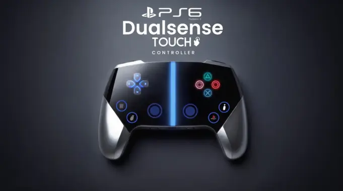 Sony Patents PS6 Controller with Full Touchscreen Design